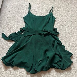Forest Green Party dress